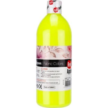 Red Apple 500 ml Sarı Neon Kumaş Boyası