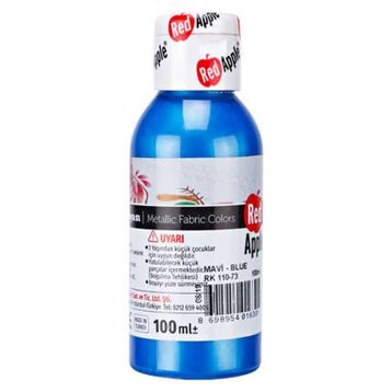 Red Apple 5783692 100 ml Mavi Kumaş Boyası