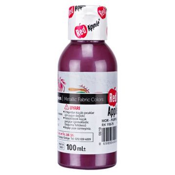 Red Apple 5783693 100 ml Mor Kumaş Boyası