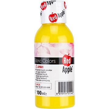 Red Apple 5783695 N:Rk110-11 Sarı 100 ml Kumaş Boyası