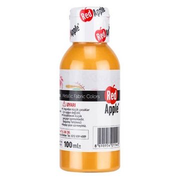 Red Apple 5783697 100 ml Turuncu Kumaş Boyası