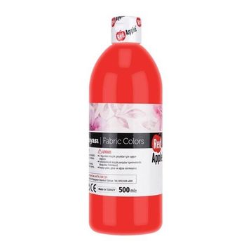 Red Apple 5783702 N:Rk150-12 Kırmızı 500 ml Kumaş Boyası