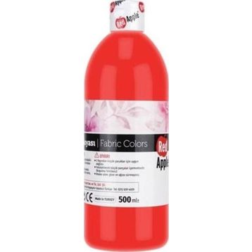 Red Apple 5783702 N:Rk150-12 Kırmızı 500 ml Kumaş Boyası