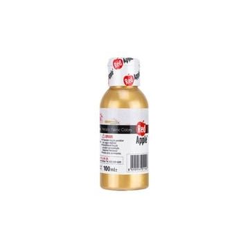 Red Apple Metalık Yaldız 100 ml Altın Kumaş Boyası