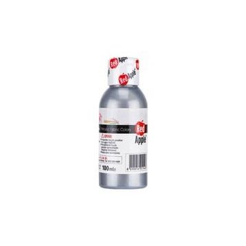 Red Apple Metalık Yaldız 100 ml Gümüş Kumaş Boyası