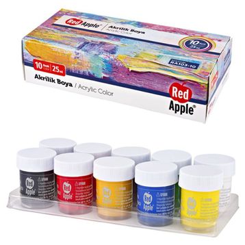 Red Apple RA103-10 10x25 ml Akrilik Boya