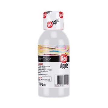Red Apple RA110-15 Beyaz 100 gr Akrilik Boya
