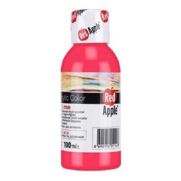 Red Apple RA110-20 Pembe 100 gr Akrilik Boya