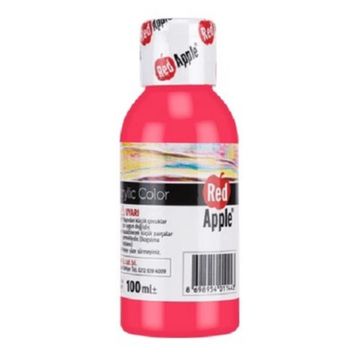 Red Apple RA110-20 Pembe 100 gr Akrilik Boya