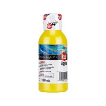 Red Apple RA110-71 Sarı 100 gr Metalik Akrilik Boya
