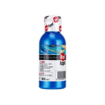 Red Apple RA110-73 Mavi 100 gr Metalik Akrilik Boya