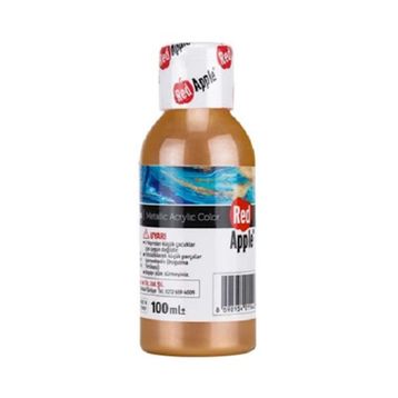 Red Apple RA110-77 Kahverengi 100 gr Metalik Akrilik Boya