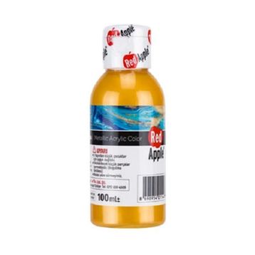 Red Apple RA110-78 Turuncu 100 gr Metalik Akrilik Boya