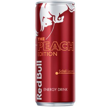 Red Bull Peach Summer Edition 250 ml Enerji İçeceği