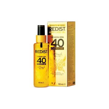 Redist 150 ml Aşırı Yıpranmış Saçlara Özel Anında Onarıcı 40 Bitkiden Oluşan Bitkisel Saç Bakım Yağı