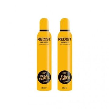 Redist 2x300 ml Full Force Saç Köpüğü
