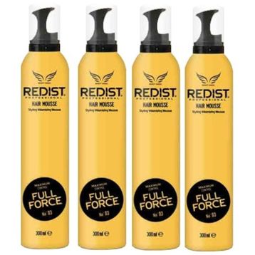 Redist Full Force 04 300 ml 4'lü Saç Köpüğü