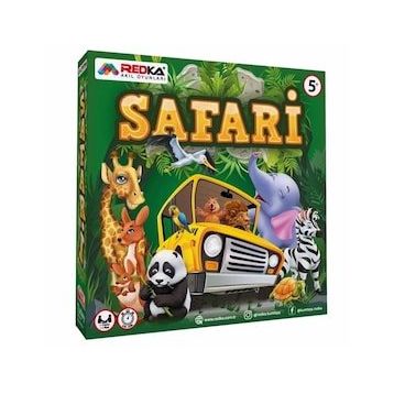 Redka 1-4 Oyuncu +5 Yaş Safari Çocuk Oyunu