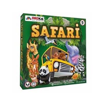 Redka 1-4 Oyuncu +5 Yaş Safari Çocuk Oyunu