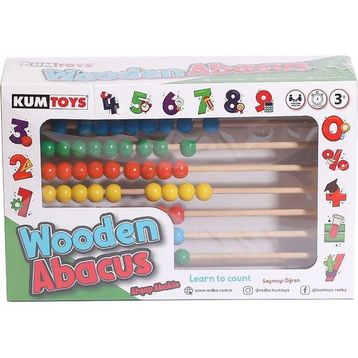 Redka KM5632 Ahşap Abaküs Çocuk Oyun Seti