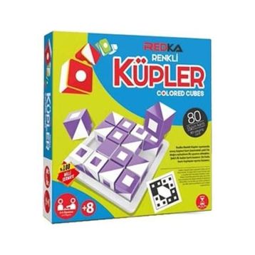 Redka Renkli Küpler Q-Bitz 8 Yaş Üstü 4+ Kişilik Kutu Oyunu