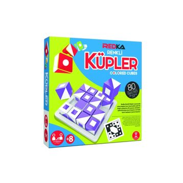 Redka Renkli Küpler Q-Bitz 8 Yaş Üstü 4+ Kişilik Kutu Oyunu