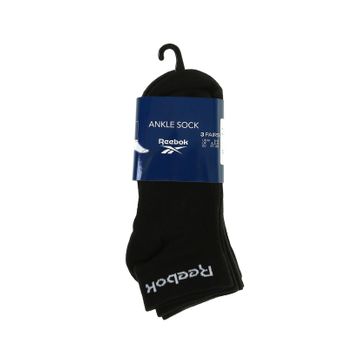Reebok GH8166 Act Core Ankle Sock 3P Siyah Erkek Çorap
