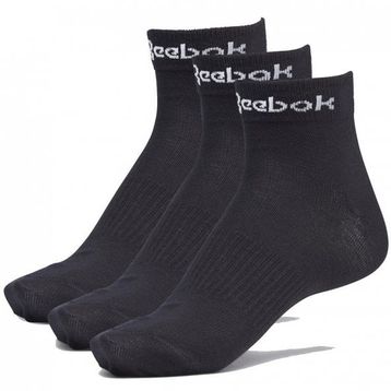 Reebok GH8166 Act Core Ankle Sock 3P Siyah Erkek Çorap