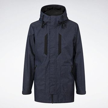 Reebok HD3007 Lacivert OW Pad Parka Erkek Mont