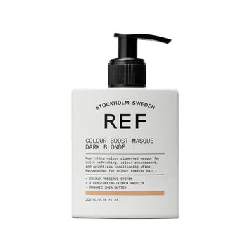 Ref Renk Artışı Sağlayan Koyu Sarı Saçlar için 200 ml Parlatıcı Maske