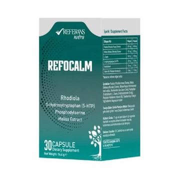 Referans Nutra Refocalm 30 Kapsül