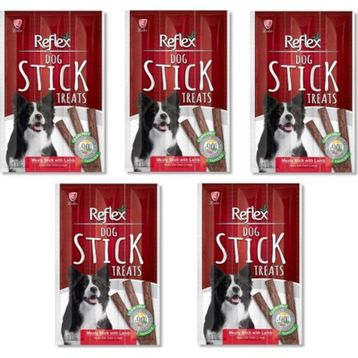 Reflex 10622 Reflex Kuzulu Pirinçli Köpek Maması 3KG 11 Gr Kuzulu Köpek Ödül Çubuk Hediyeli