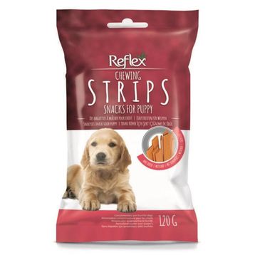 Reflex 120 gr Chewıng Strıps Biftekli Yavru Köpek Köpek Ödülü