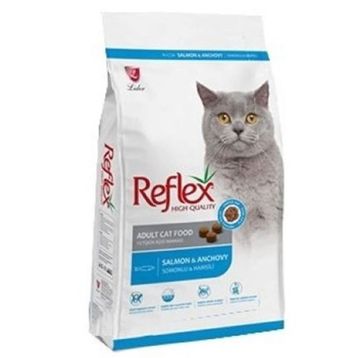 Reflex 15 kg Somonlu ve Hamsili Yetişkin Kuru Kedi Maması
