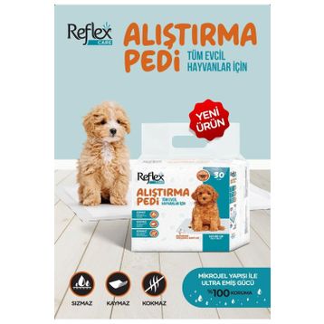 Reflex 60x90 cm 30 Adet Köpek Alıştırma Çiş Pedi
