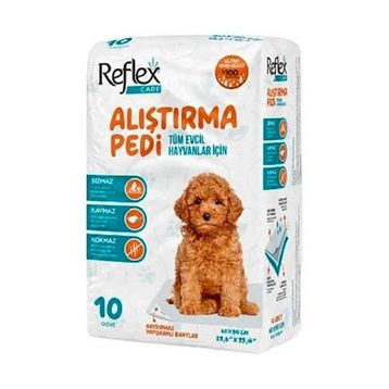 Reflex Care Kaydırmaz 60x90 cm 10'lu Köpek Alıştırma Pedi