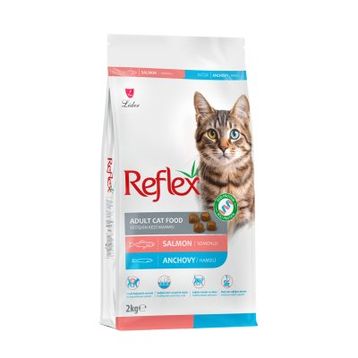 Reflex Duo Protein Somonlu ve Hamsili 2 kg Yetişkin Kedi Maması