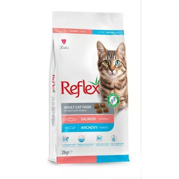 Reflex Duo Protein Somonlu ve Hamsili 2 kg Yetişkin Kedi Maması