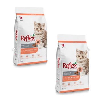 Reflex Kitten Tavuk Etli 2x2 kg Yavru Kedi Maması