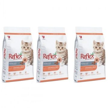 Reflex Kitten Tavuklu 2x3 kg Yavru Kuru Kedi Maması