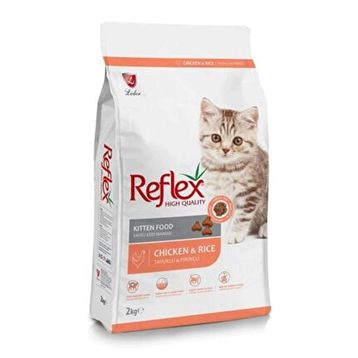 Reflex Kitten Tavuklu Pirinçli 2 kg Kedi Maması