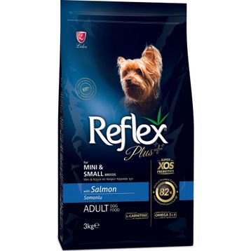 Reflex Plus 3 kg Small Mini Irk Somonlu Köpek Maması