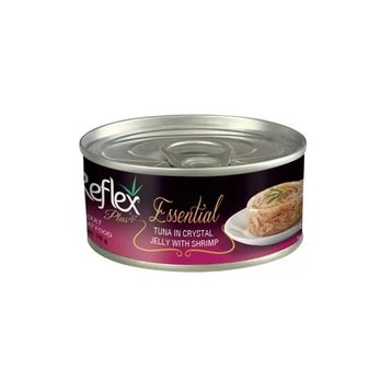 Reflex Plus 70 gr Essential Ton Balıklı ve Karidesli Jel Yetişkin Kedi Konserve