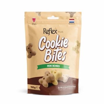 Reflex Plus Cookie Bites Mini Bones Küçük Irk Yetişkin 150 gr Köpek Ödül Maması