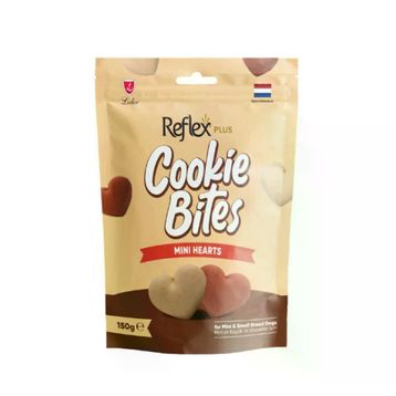 Reflex Plus Cookie Bites Mini Hearts Küçük Irk 150 gr Köpek Ödül Maması