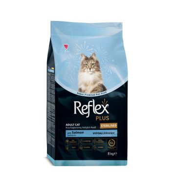 Reflex Plus Hipoalerjenik Kısırlaştırılmış Sterilised Somonlu Yetişkin 8 kg Kedi Maması