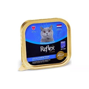 Reflex Plus Jöleli Morina Balıklı 85 gr Kedi Konservesi