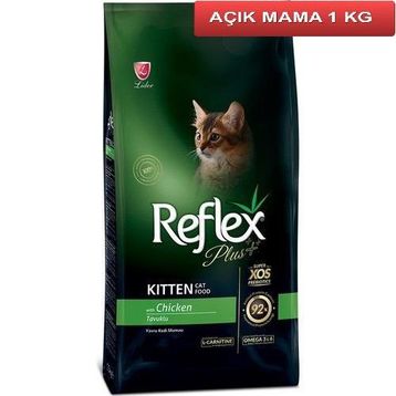 Reflex Plus Kitten Tavuklu 1 kg Yavru Açık Kedi Maması