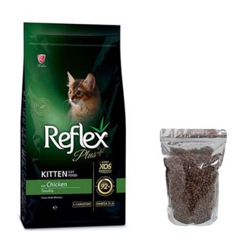 Reflex Plus Kitten Tavuklu 1 kg Yavru Açık Kedi Maması