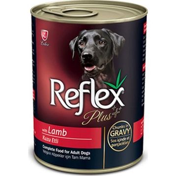 Reflex Plus Kuzu Karaciğerli 415 gr Köpek Konservesi